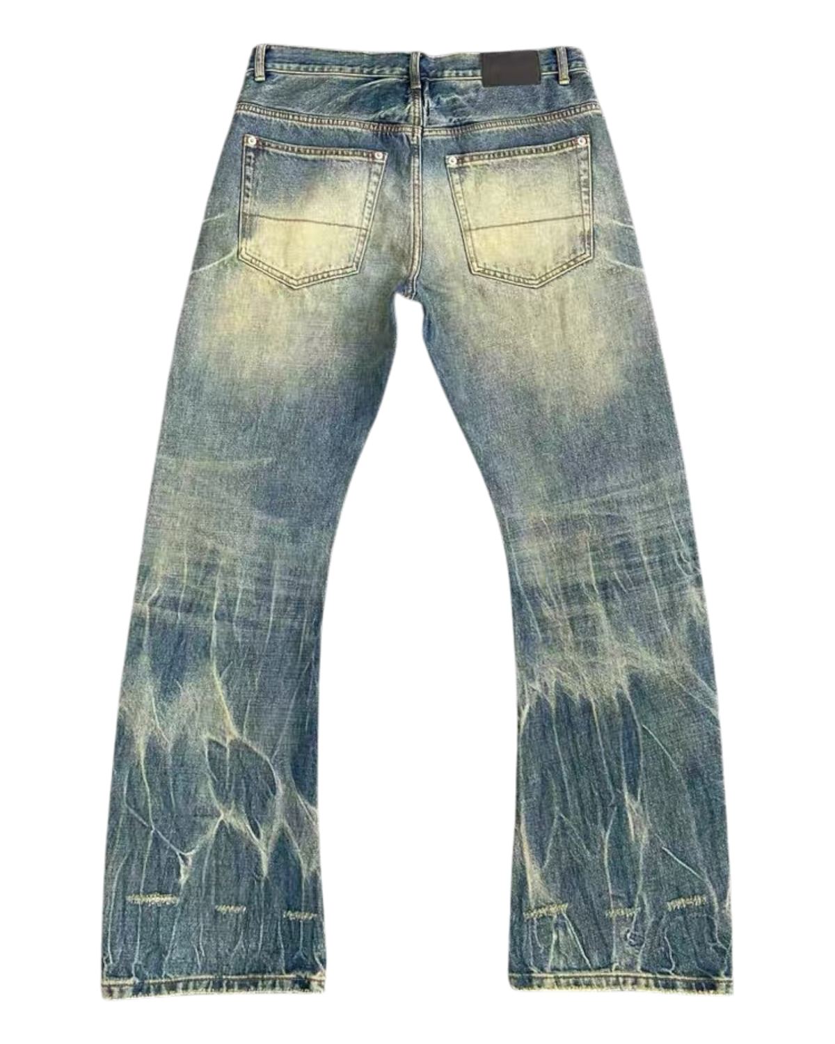 Washed Flared Jeans